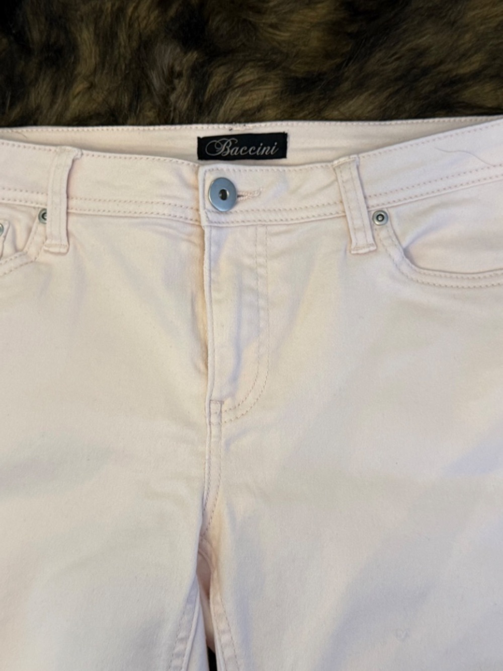 Light Pink Baccini Brand Jeans (Size 8) - Picture 8 of 9